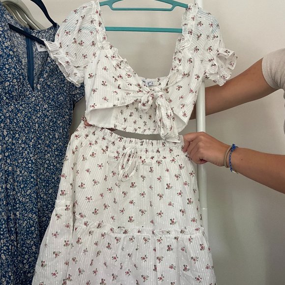 Princess Polly Carrie Set White - Picture 2 of 3